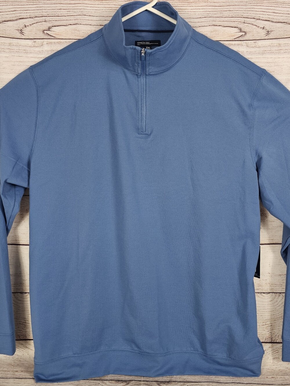 Kenneth Cole Mens Riverside Green Golf Quarter-Zip Pullover Sweater Size XXL NEW